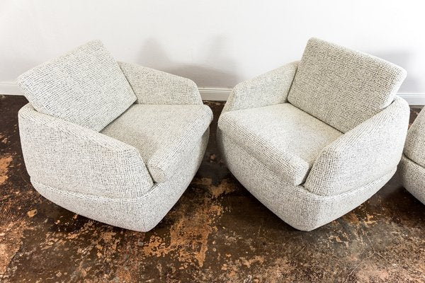 Space Age Lounge Chairs from Lubuskie Furniture Factory, Poland, 1970s, Set of 2-IXL-1822735