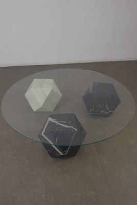 Space Age Marble Coffee Table by Massimo Vignelli, 1970s-LMR-2033195