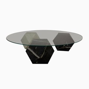 Space Age Marble Coffee Table by Massimo Vignelli, 1970s-LMR-2033195