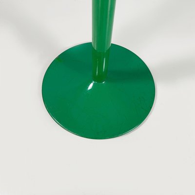 Space Age Modern Italian Floor Coat Hanger in Green Metal, 1970s-GDD-1815889