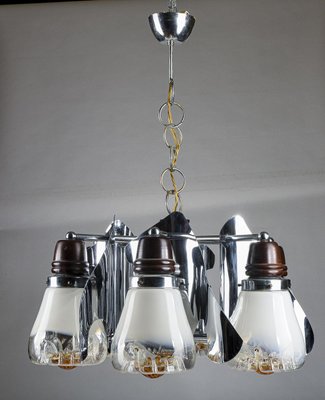 Space Age Murano Glass Chandelier from Mazzega, 1960s-1970s-RAQ-1360588