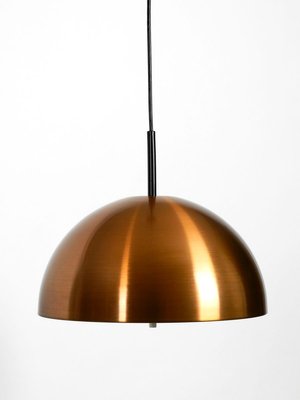 Space Age Pendant Lamp with Copper Lampshade from Staff, 1970s-RR-831556