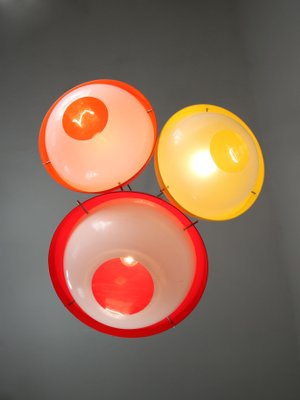 Space Age Pendant Lamps, Set of 3-HGJ-1078870