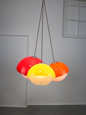 Space Age Pendant Lamps, Set of 3-HGJ-1078870