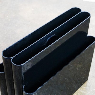 Space Age Plastic Magazine Rack by Giotto Stoppino for Kartell, 1970s-MH-2031754