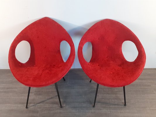 Space Age Polish Ufo Chair, 1970s, Set of 2-EYI-1143899