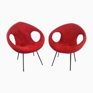 Space Age Polish Ufo Chair, 1970s, Set of 2-EYI-1143899