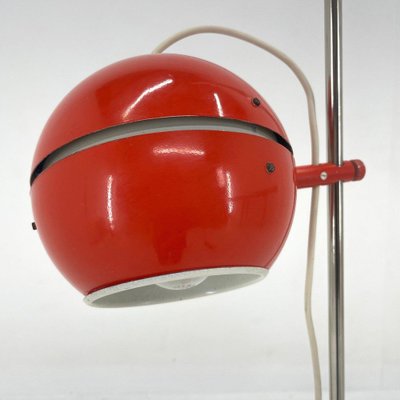 Space Age Red Floor Lamp, Germany, 1960s-TZ-1398631