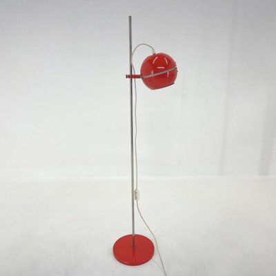 Space Age Red Floor Lamp, Germany, 1960s-TZ-1398631