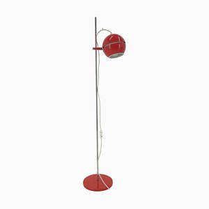 Space Age Red Floor Lamp, Germany, 1960s-TZ-1398631