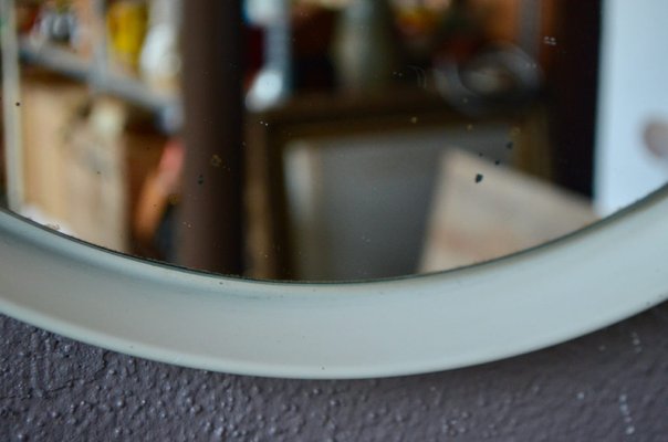 Space Age Round Mirror, 1970s-AIU-1189147