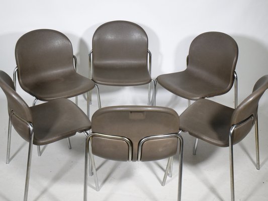 Space Age Schellen Chairs by Wilkahn, 1970, Set of 6-LVS-1729061