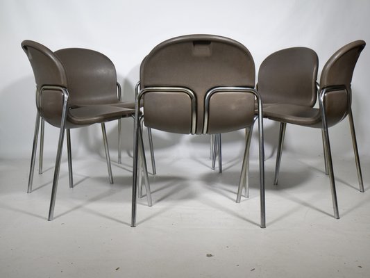 Space Age Schellen Chairs by Wilkahn, 1970, Set of 6-LVS-1729061