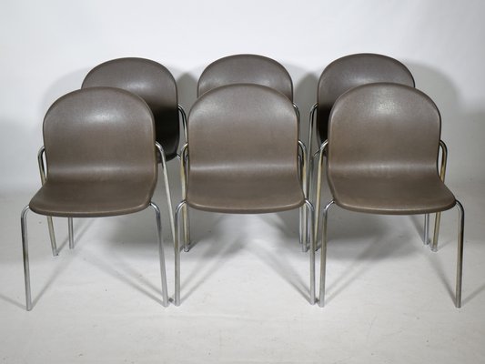 Space Age Schellen Chairs by Wilkahn, 1970, Set of 6-LVS-1729061