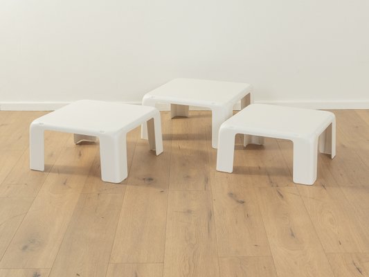 Space Age Side Table GATTI by Mario Bellini for B&b Italia / C&b Italia, Unkns, Set of 3-GPP-2021052