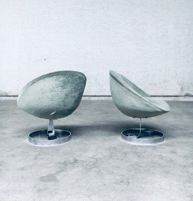 Space Age Sphere Pod Lounge Chairs, France, 1960s, Set of 2-RQV-1761666