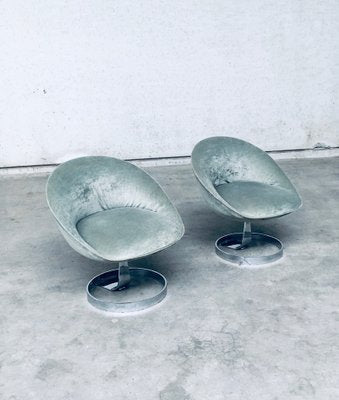 Space Age Sphere Pod Lounge Chairs, France, 1960s, Set of 2-RQV-1761666