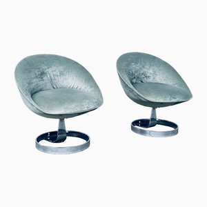 Space Age Sphere Pod Lounge Chairs, France, 1960s, Set of 2-RQV-1761666