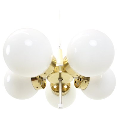 Space Age Sputnik Chandelier from Elektroinstala Decin, 1970s-TZ-1196919