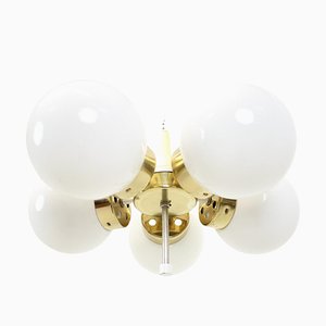 Space Age Sputnik Chandelier from Elektroinstala Decin, 1970s-TZ-1196919