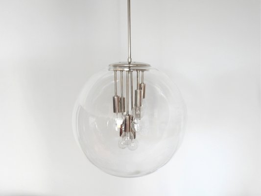 Space Age Sputnik Glass Globe Pendant Lamp-NV-667219