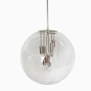 Space Age Sputnik Glass Globe Pendant Lamp-NV-667219