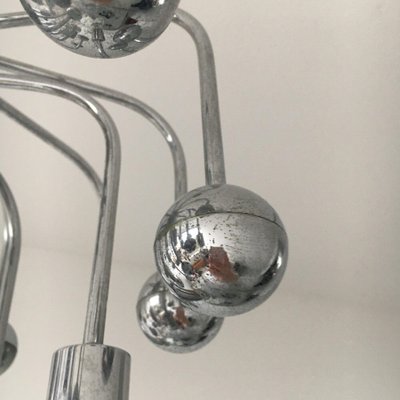 Space Age Sputnik Hanging Lamp, 1960s-BGP-848679