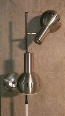 Space Age Steel 3-Spot Floor Lamp from Officina di Ricerca, 1960s-ERB-699718