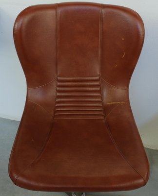 Space Age Swivel Chairs in Eco Leather, Italy, 1960s, Set of 2-YVE-1427485