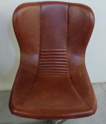 Space Age Swivel Chairs in Eco Leather, Italy, 1960s, Set of 2-YVE-1427485