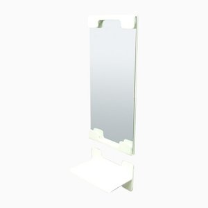 Space Age Wall Mirror & Shelf by Ernst Igl for Werndl, 1970s, Set of 2-UG-1315301