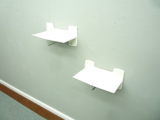 Space Age Wall Shelves by Ernst Igl for Werndl, 1970s, Set of 2-UG-1315270