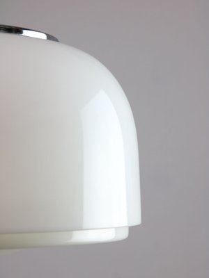 Space Age White Pendant Lamp from Guzzini, 1960s-HGJ-1756926