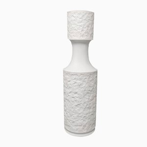 Space Age White Vase in Bavarian Porcelain, Germany, 1970s-QGR-953525