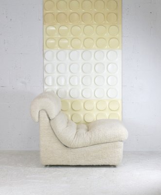 Space Age Wool Lounge Chair, France, 1970-MAO-1135104