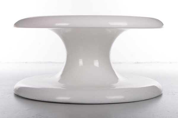 Spage Age White Coffee Table, Scandinavia-EZZ-1173238