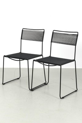 Spaghetti Chairs by Giandomencio Belotti, 1980s, Set of 2-OKG-1801662