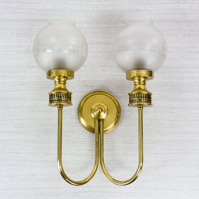 Spanish 2-Arm Sconce, 1950s-CQZ-551396