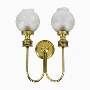 Spanish 2-Arm Sconce, 1950s-CQZ-551396