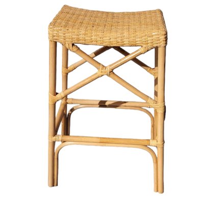 Spanish Bambu and Ratan Stool, Set of 2-TCS-1816424