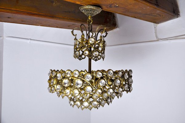 Spanish Chandelier by Ernst Palme for Palwa, 1960s-EJE-914382