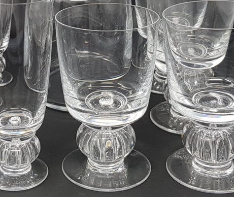 Spanish Crystal Service by Marc Lalique, 1900s, Set of 40-DFB-1155379