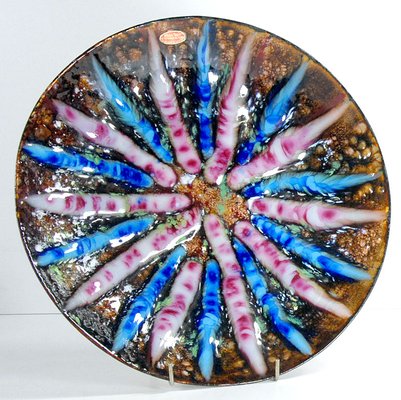 Spanish Enamel Plate from Mas Art, 1970s-GIW-1791755