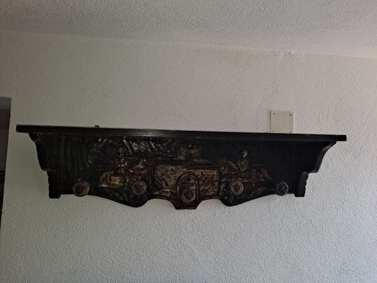 Spanish Hand Carved Coat Rack-HIT-1193918