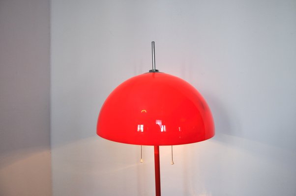 Spanish Height-Adjustable Mushroom Floor Lamp, 1970s-EJE-885084