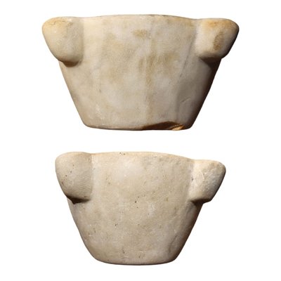 Spanish Kitchen Marble Mortars, Set of 2-TCS-1816721