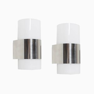 Spanish Methacrylate Wall Lamps from Metalarte, 1980s, Set of 2-UQV-900064