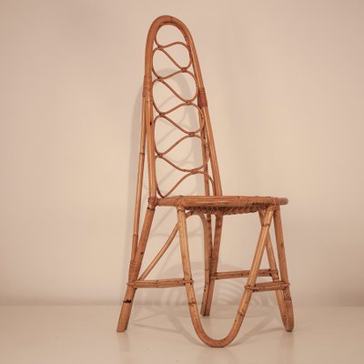 Spanish Rattan Chair, 1960s-KT-967960