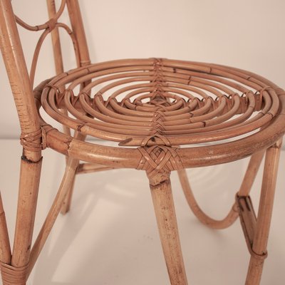 Spanish Rattan Chair, 1960s-KT-967960