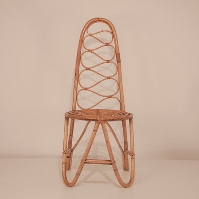 Spanish Rattan Chair, 1960s-KT-967960